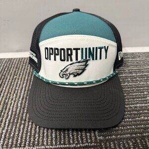NFL New Era Philadelphia Eagles Inspire Change Snapback Sideline Hat
